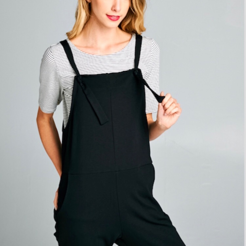 NWT Black Romper